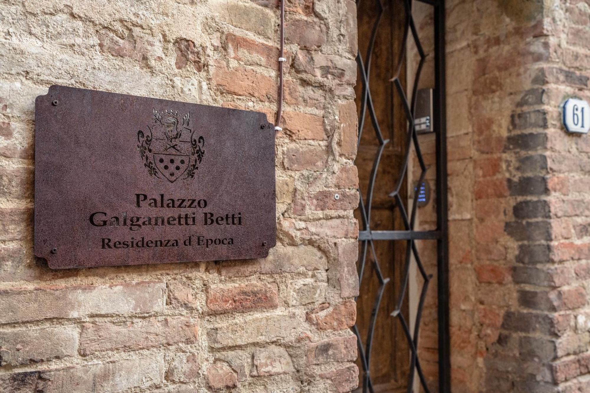 فيلا Palazzo Galganetti Betti كولّي فال ديلسا المظهر الخارجي الصورة
